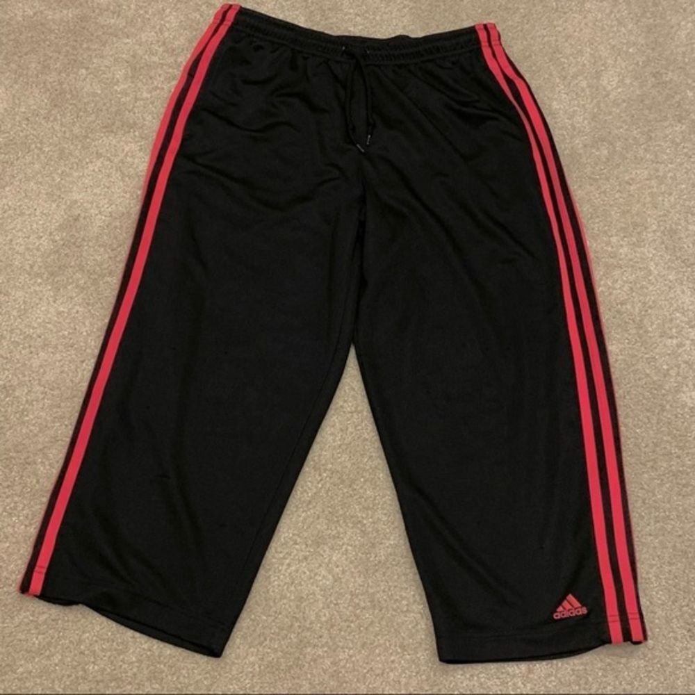 Adidas Black‎ Athletic Capris M - Picture 2 of 9